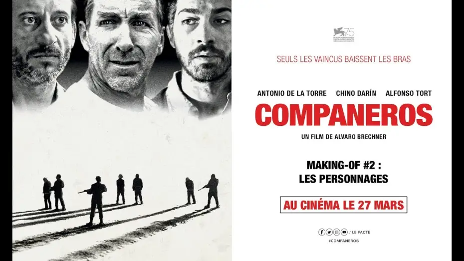 Wideo do filmu Noc przez dwanaście lat — COMPANEROS - Making-of #2 : Les personnages