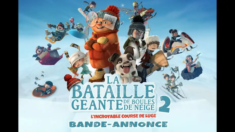 Wideo do filmu Szybcy i śnieżni — La Bataille Géante de Boules de Neige 2 : L'incroyable course de luge - Bande Annonce [VF]