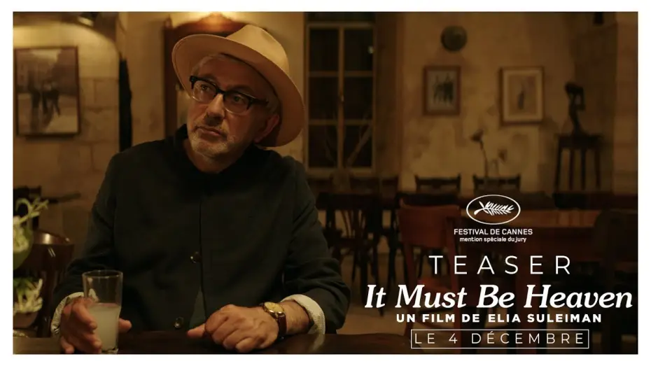 Wideo do filmu Tam gdzieś musi być niebo — IT MUST BE HEAVEN - Teaser : "Sauce au vin" [VOST]