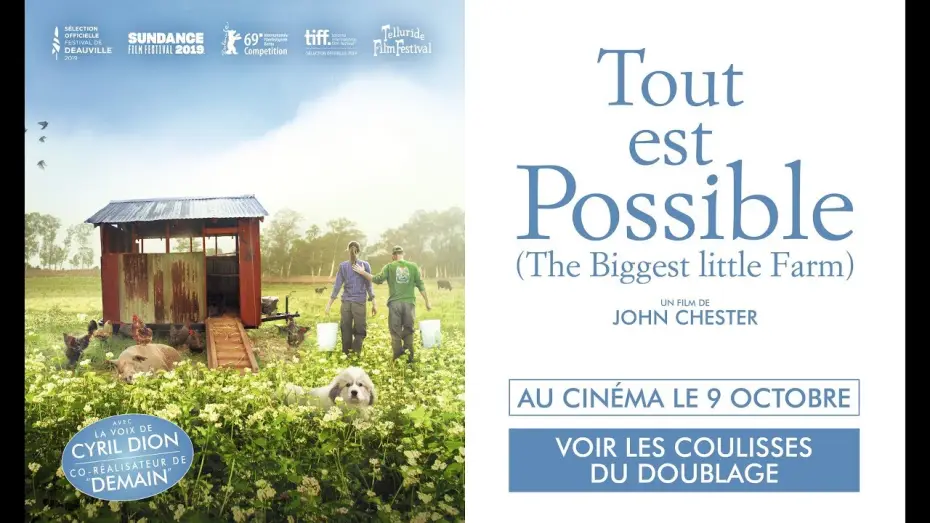 Wideo do filmu Nasze miejsce na Ziemi — TOUT EST POSSIBLE - Les coulisses du doublage VF