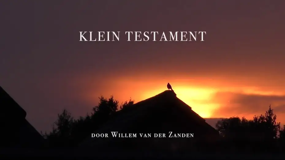 Wideo do filmu Klein Testament — Teaser - Klein Testament (A Little Testament)