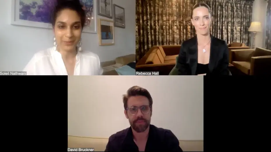 Wideo do filmu Dom Nocny — The Night House Q&A with Rebecca Hall and David Bruckner