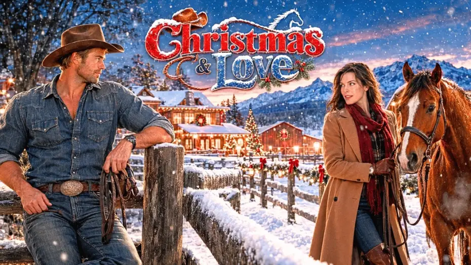 Wideo do filmu Gwiazdkowa miłość — A Romantic Love Sparks With A Handsome Cowboy In Christmas! Who Will Win?!