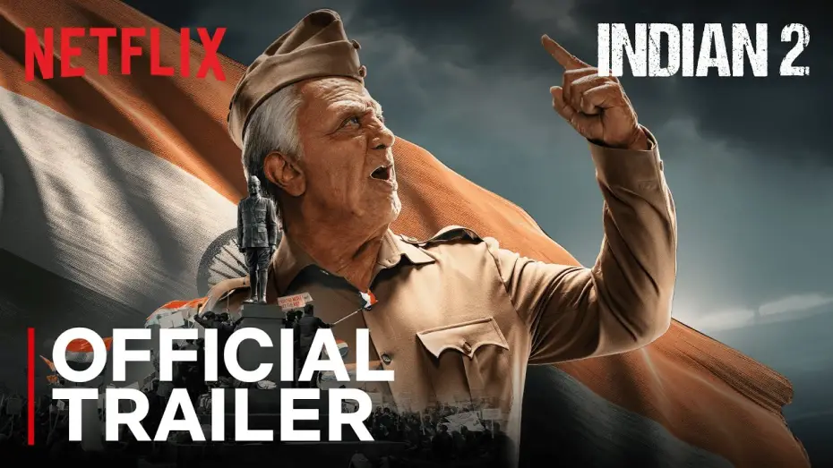 Wideo do filmu Indian 2 — Indian 2 | Official trailer | Kamal Haasan | Shankar | Anirudh | Subaskaran | Netflix India