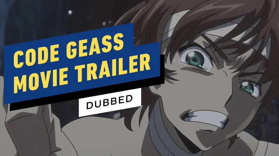 Wideo do filmu Code Geass: Lelouch of the Re;Surrection — Code Geass: Lelouch of the Re;surrection Official Trailer (English Dub)