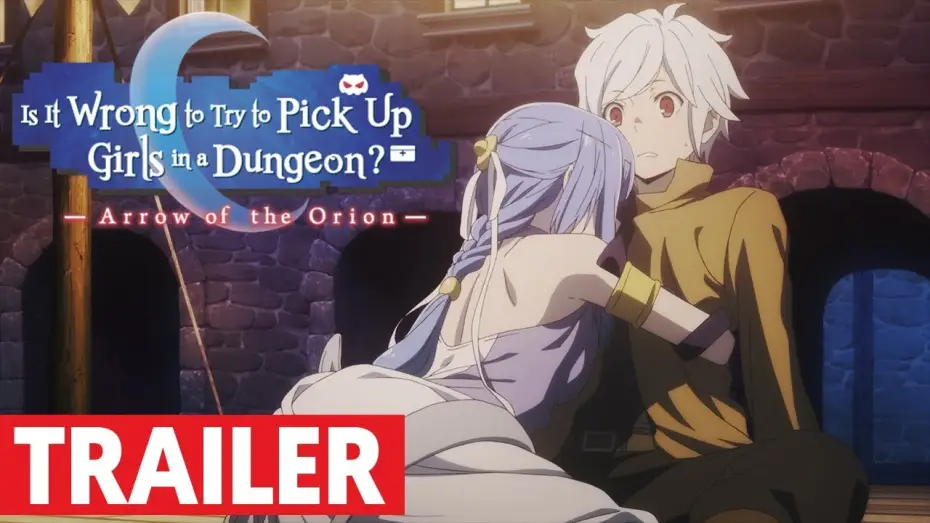 Wideo do filmu Dungeon ni Deai wo Motomeru no wa Machigatteiru Darou ka Movie: Orion no Ya — Danmachi - Arrow of the Orion - Bande Annonce VOST