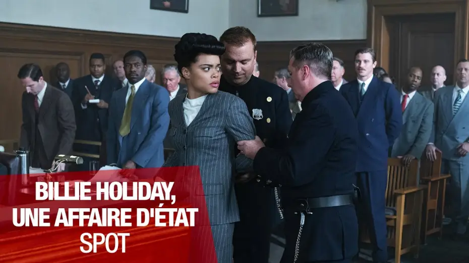 Wideo do filmu Billie Holiday — BILLIE HOLIDAY, UNE AFFAIRE D'ÉTAT - Spot [VF]