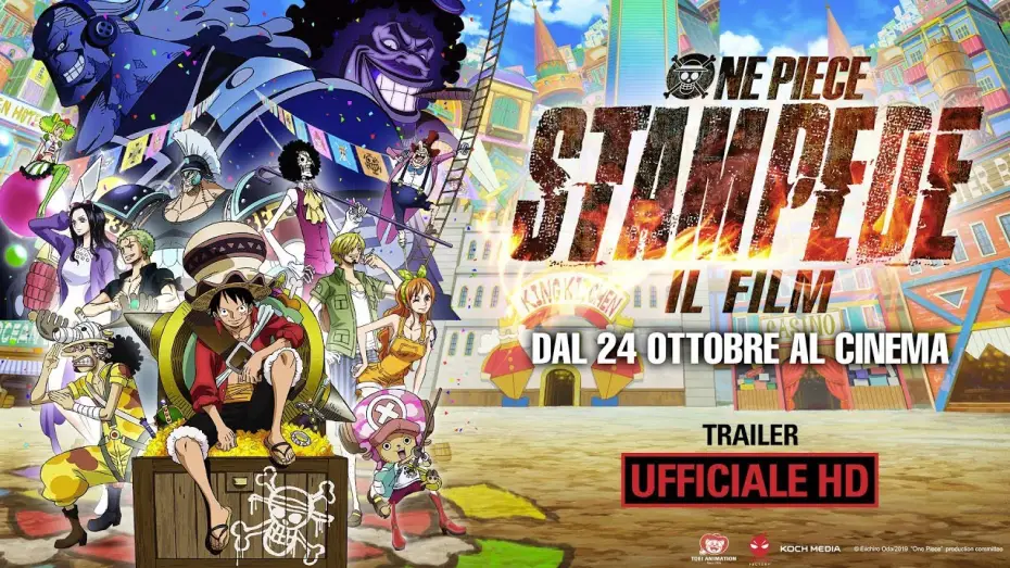 Wideo do filmu ONE PIECE STAMPEDE — One Piece: STAMPEDE - Il Film - Trailer Ufficiale Italiano | HD