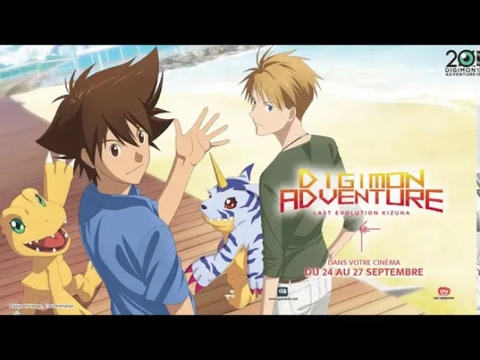 Wideo do filmu Digimon Adventure: Last Evolution Kizuna — DIGIMON ADVENTURE : LAST EVOLUTION KIZUNA - Bande Annonce [VOST]