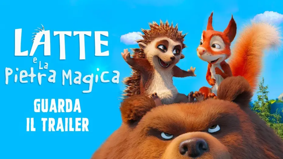 Wideo do filmu Jeżyk i przyjaciele — LATTE E LA PIETRA MAGICA | Prossimamente al Cinema