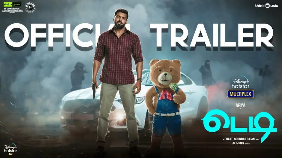 Wideo do filmu Teddy — Teddy | Official Trailer Tamil | Shakti Soundar Rajan, Arya & Sayyeshaa | Streaming From Mar 12