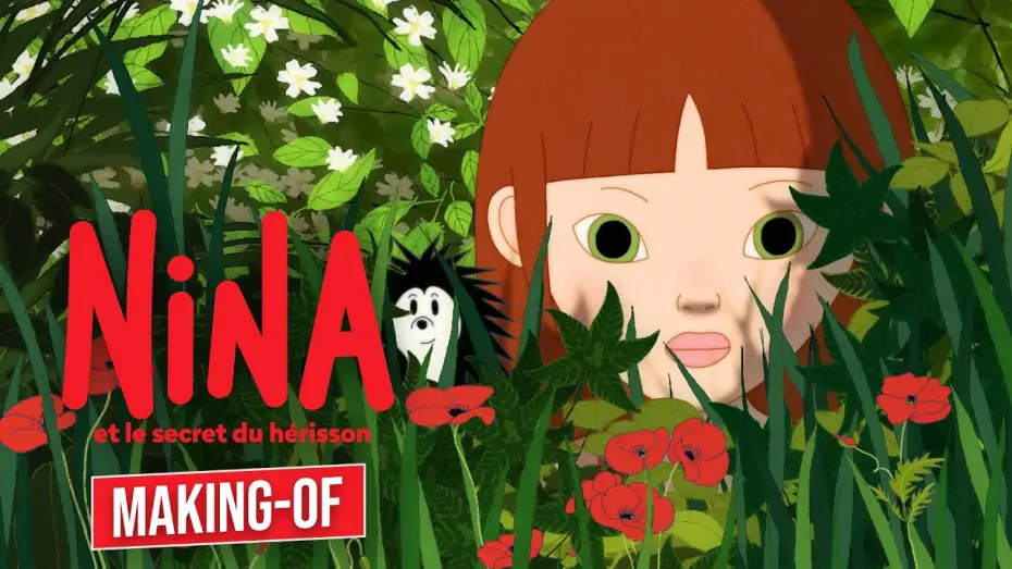 Wideo do filmu Wielka przygoda Niny — NINA ET LE SECRET DU HÉRISSON - Making-of : Le hérisson, Alain et Jean-Loup - Version courte