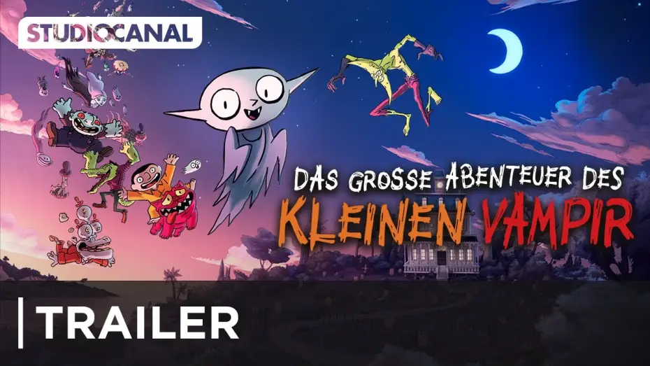 Wideo do filmu Mój przyjaciel wampir — Das große Abenteuer des kleinen Vampir | Trailer | Deutsch HD