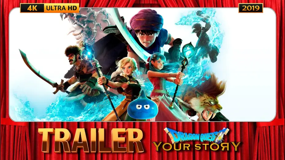 Wideo do filmu Dragon Quest: Your Story — Dragon Quest: Your Story (2019) English Dubbed Trailer [4K-UHD]