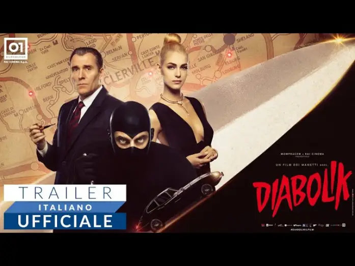 Wideo do filmu Diabolik — DIABOLIK (2021) dei Manetti Bros - Trailer ufficiale HD