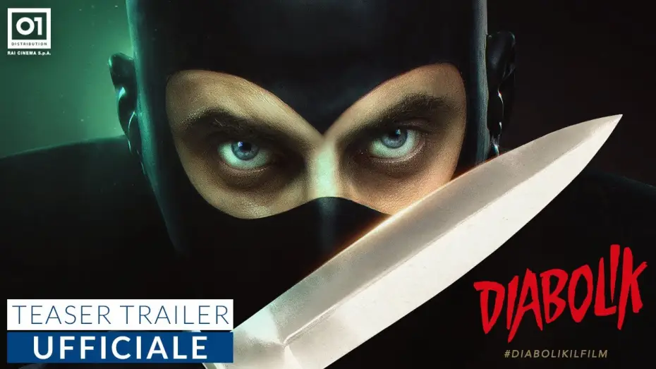 Wideo do filmu Diabolik — DIABOLIK dei Manetti Bros. (2020) - Teaser Trailer Ufficiale HD