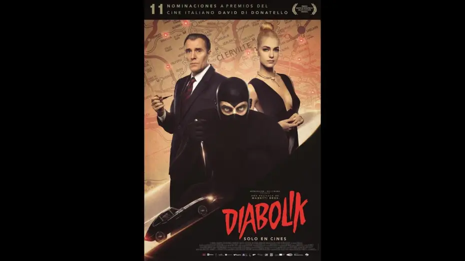 Wideo do filmu Diabolik — Diabolik - Trailer en español