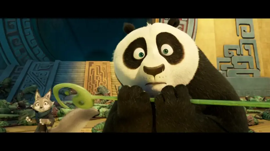Wideo do filmu Kung Fu Panda 4 — Clip " Camaleonti alla fortezza"