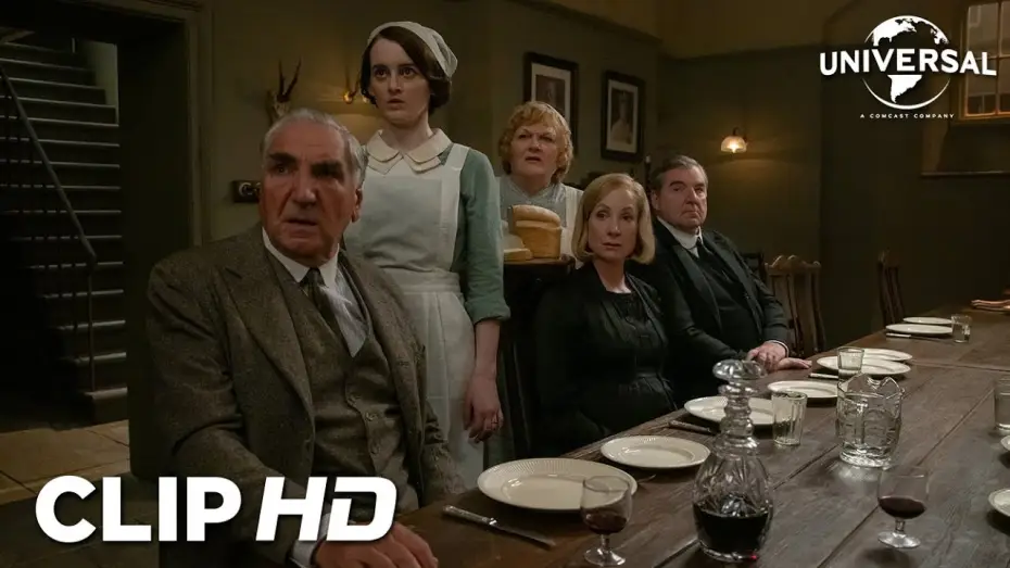Wideo do filmu Downton Abbey: Wielki finał — Clip en español - Esta es la noche que sacudió al mundo