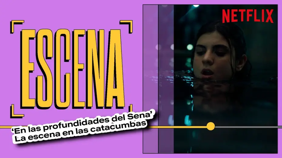 Wideo do filmu Rekiny w Sekwanie — La escena en las catacumbas [Subtitulado]