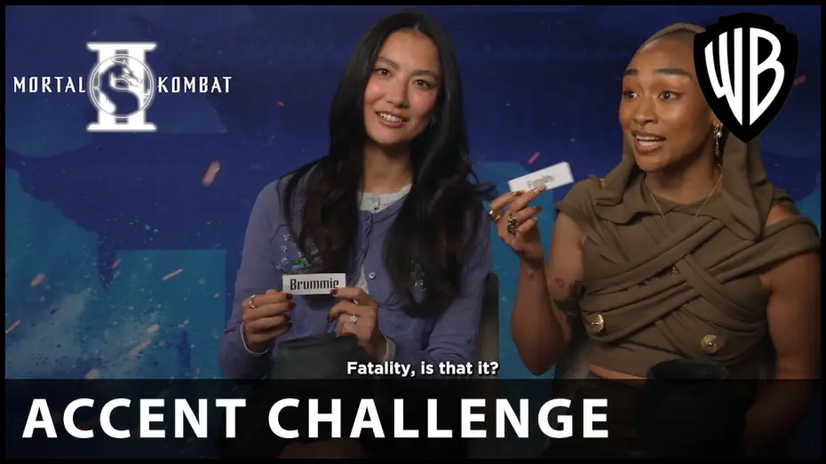 Wideo do filmu Mortal Kombat II — Mortal Kombat II Cast Play the Accent Challenge