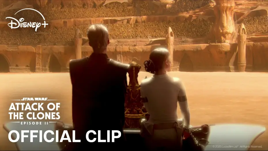 Wideo do filmu Gwiezdne wojny: Część II - Atak klonów — Anakin and Padmé's Love Confession - Official Clip