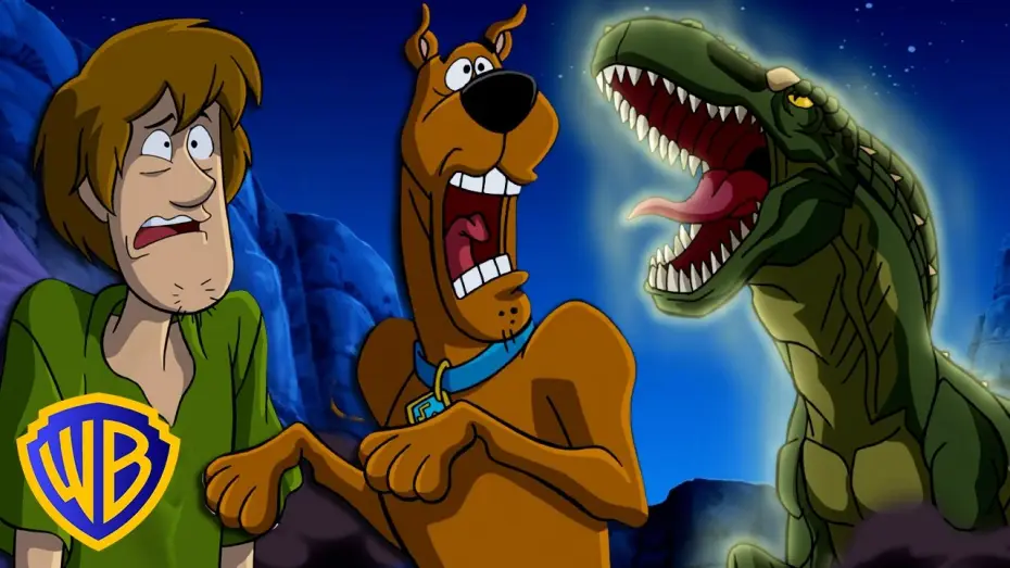 Wideo do filmu Scooby Doo: Epoka Pantozaura — A Glowing Dinosaur?!