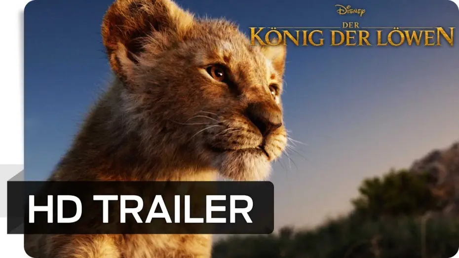 Wideo do filmu Król Lew — Der König der Löwen - Trailer Deutsch HD