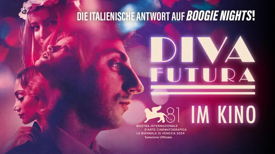 Wideo do filmu Diva Futura — DIVA FUTURA - Offizieller Deutscher Kino-Trailer - ab 26.6.2025 im Kino