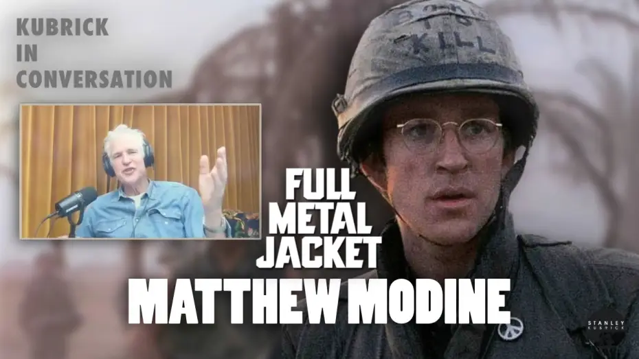 Wideo do filmu Pełny magazynek — Kubrick In Conversation - Matthew Modine on Full Metal Jacket