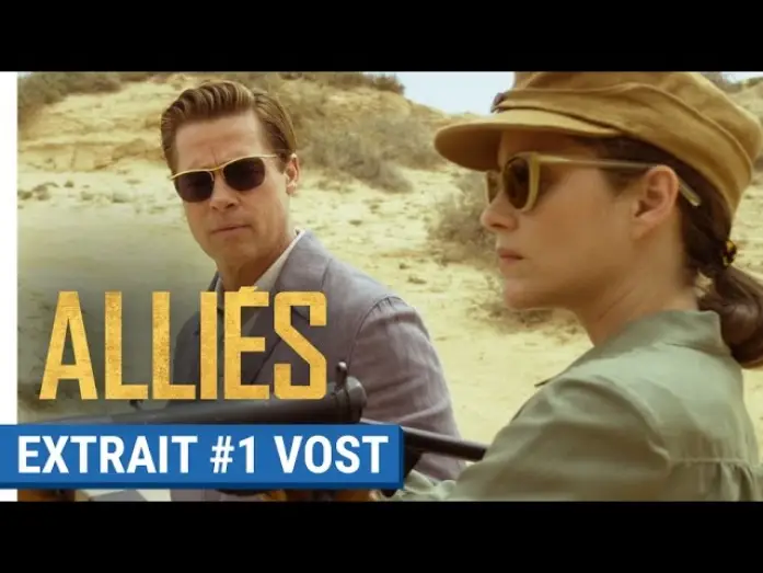Wideo do filmu Sprzymierzeni — ALLIÉS - Extrait #1 : Entraînement au tir avec Brad Pitt & Marion Cotillard (VOST)