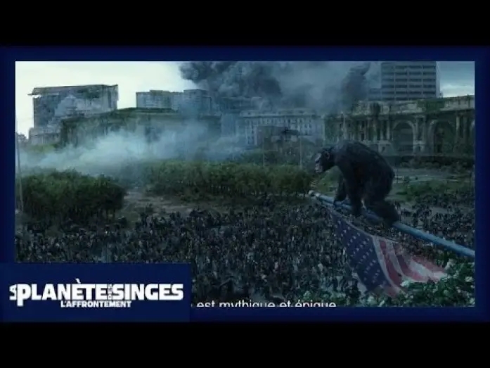 Wideo do filmu Ewolucja Planety Małp — La Planète des Singes : L'Affrontement - Featurette Les Décors Gigantesques [Officielle] VOST HD