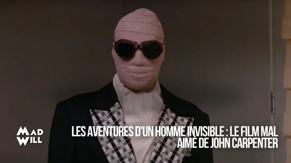 Wideo do filmu Wspomnienia niewidzialnego człowieka — LES AVENTURES D'UN HOMME INVISIBLE PAR JOHN CARPENTER V