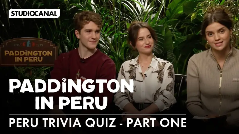 Wideo do filmu Paddington w Peru — PERU TRIVIA QUIZ (Part I) with Carla Tous, Samuel Joslin and Madeleine Harris