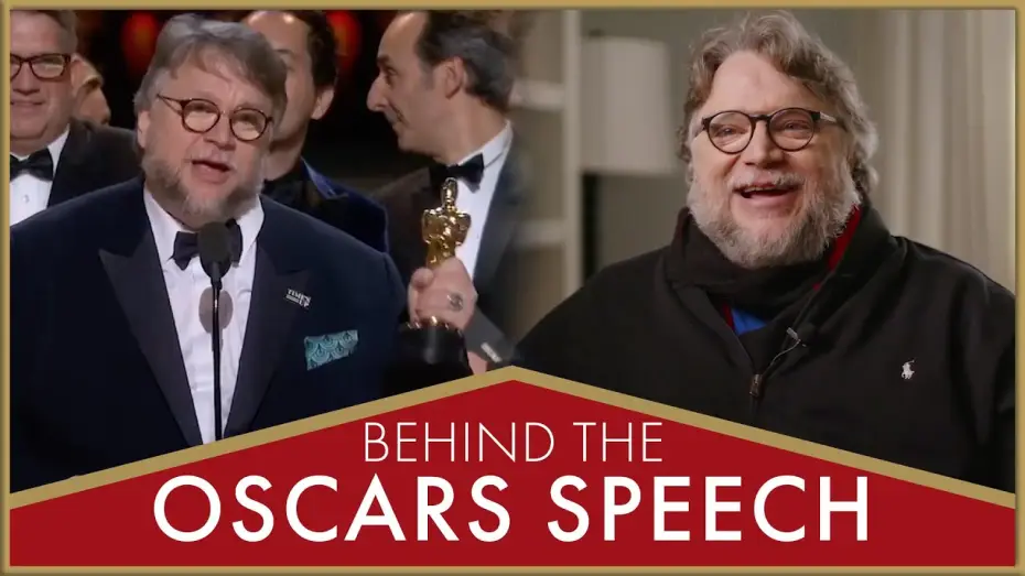 Wideo do filmu Kształt wody — Guillermo del Toro | Behind the Oscars Speech