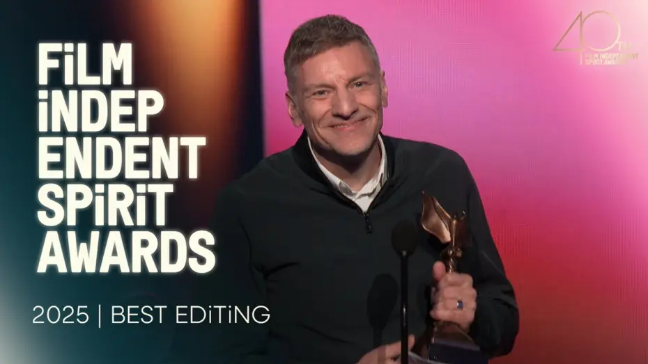 Wideo do filmu 5 września — HANSJÖRG WEISSBRICH wins BEST EDITING at the 2025 Film Independent Spirit Awards