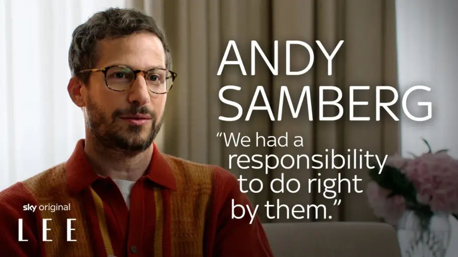 Wideo do filmu Lee. Na własne oczy — Andy Samberg on Lee's Legacy