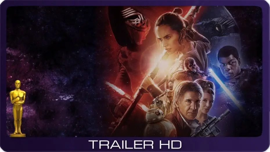 Wideo do filmu Gwiezdne wojny: Przebudzenie mocy — Star Wars: Das Erwachen der Macht ≣ 2015 ≣ Trailer #3