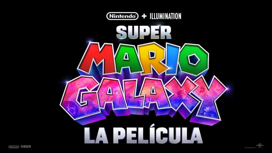 Wideo do filmu Super Mario  Galaxy. Film — Anuncio del Título Oficial