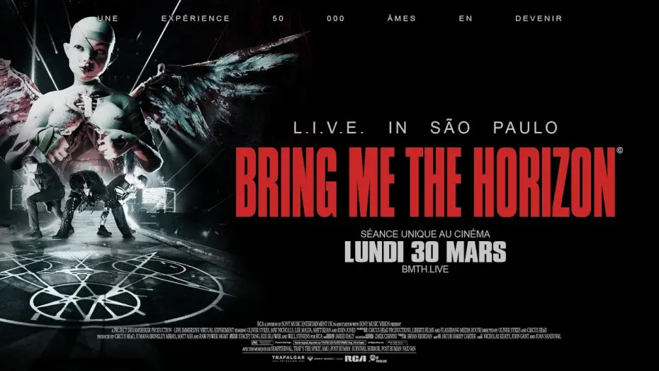 Wideo do filmu Bring Me The Horizon - L.I.V.E. in São Paulo (Live Immersive Virtual Experiment) — Bring Me The Horizon - L.I.V.E. in São Paulo (Live Immersive Virtual Experiment) | 30 mars