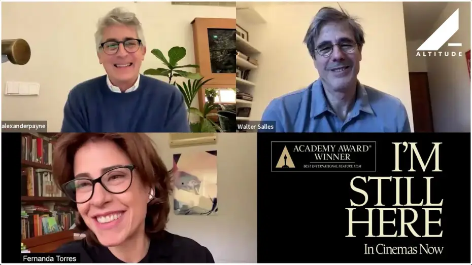 Wideo do filmu I'm Still Here — Walter Salles and Fernanda Torres Q&A, Hosted by Alexander Payne