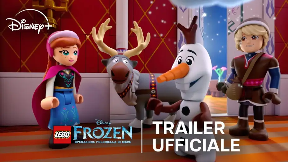 Wideo do filmu LEGO Kraina lodu: Nalot maskonurów — LEGO Disney Frozen: Operazione Pulcinella di Mare | Trailer Ufficiale | Dal 24 Ottobre su Disney+