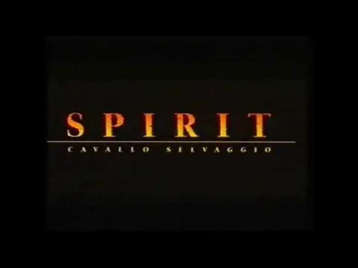 Wideo do filmu Mustang z Dzikiej Doliny — Trailer italiano "Spirit. Cavallo selvaggio" (2002) da VHS 2002