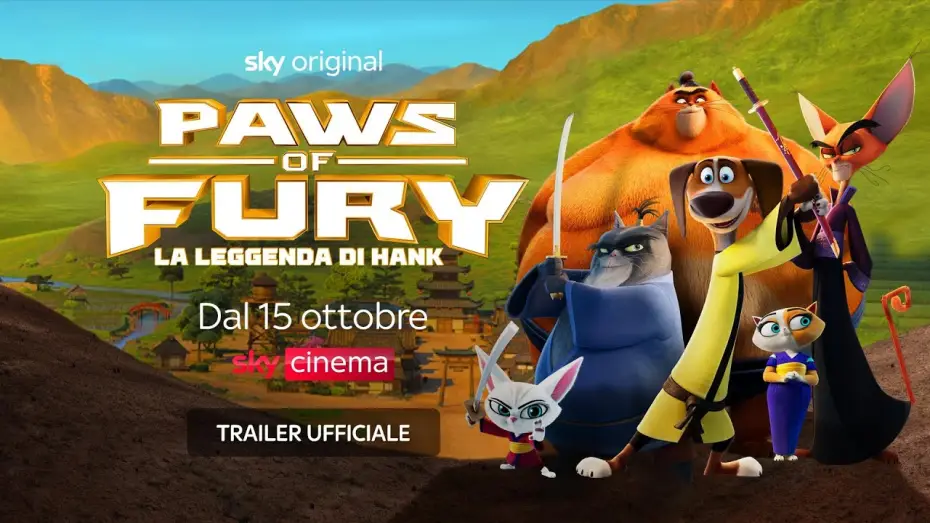 Wideo do filmu Jak zostałem samurajem — PAWS OF FURY | LA LEGGENDA DI HANK (film Sky Original) | Trailer ITA