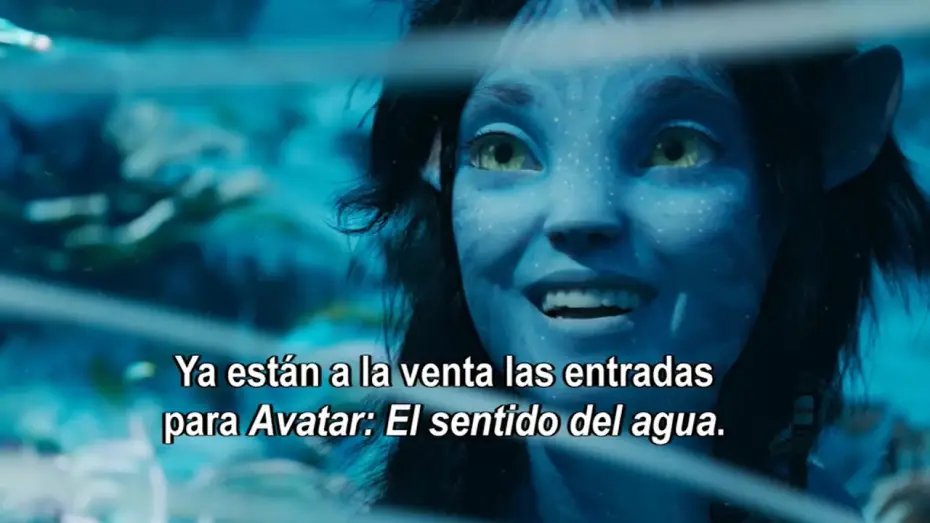Wideo do filmu Avatar: Istota wody — Entradas ya a la venta [VOSE]