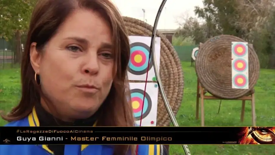 Wideo do filmu Igrzyska śmierci: W pierścieniu ognia — Hunger Games: La Ragazza di Fuoco - Gli Arcieri del CUS di Roma