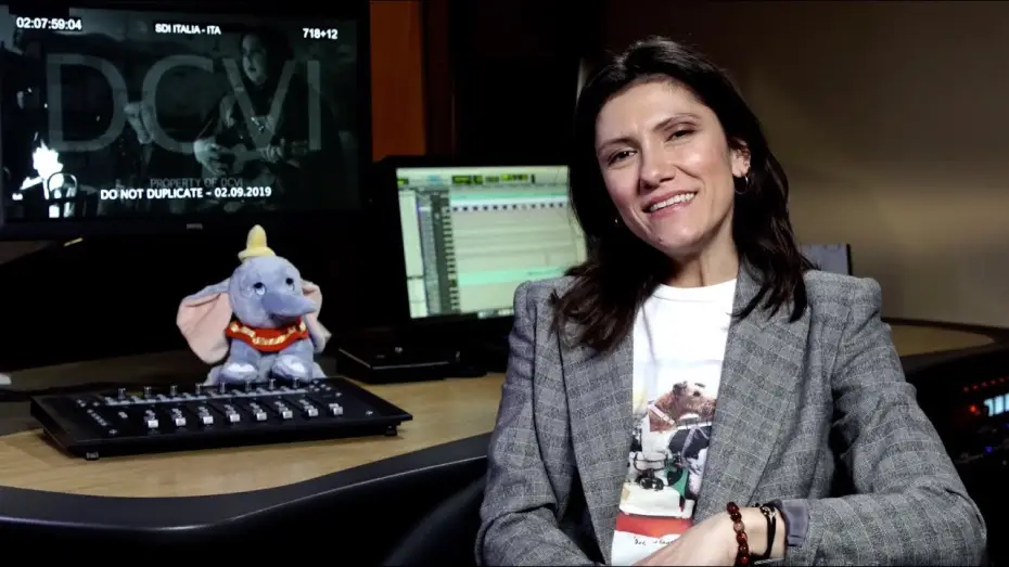 Wideo do filmu Dumbo — Dumbo - Backstage con Elisa