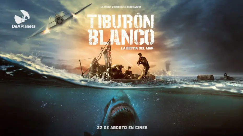 Wideo do filmu Beast of War — Tiburón blanco. La bestia del mar | Tráiler oficial en español | 22 de agosto en cines