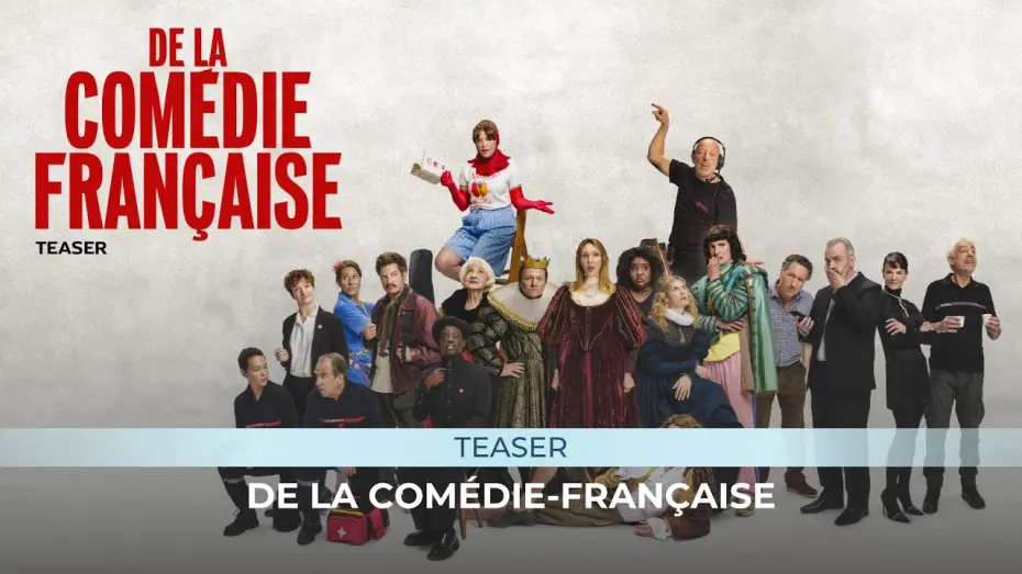 Wideo do filmu De la comédie française — Découvre le teaser officiel du film Comédie-Française !