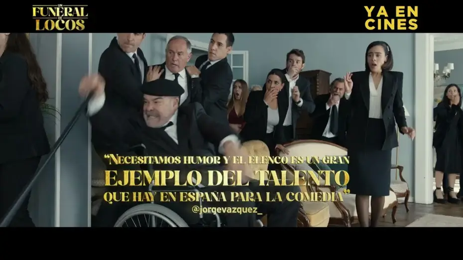 Wideo do filmu Un funeral de locos — ¡Es el evento del año!